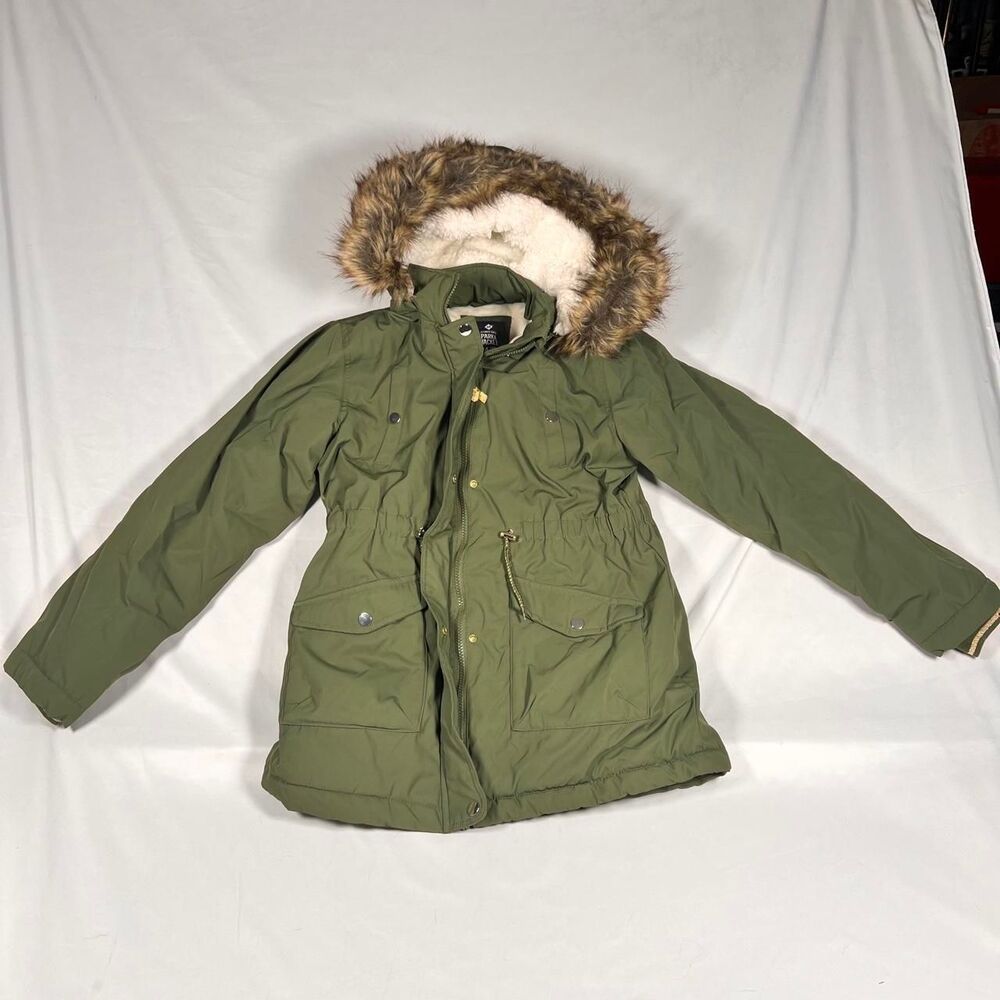 Unbranded Women's Green and Khaki Coat